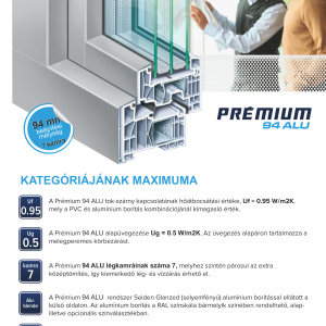 kömmerling premium 94 alu ablak